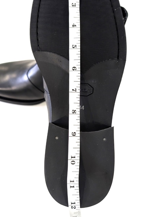 OUR LEGACY Camion Boot Black Leather EU 44 US 11 Zip Square Toe NIB Vibram